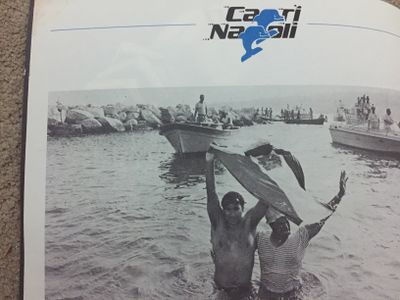 Historical archive photograph associated with the Capri–Naples marathon swim